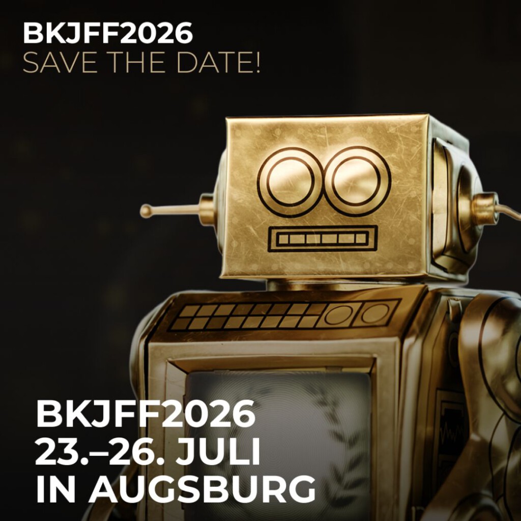 Das BKJFF geht in die nächste Runde - dieses Jahr in Augsburg! Vom 23.–26. Juli wird die Stadt zum Treffpunkt für den Filmnachwuchs aus ganz Bayern.